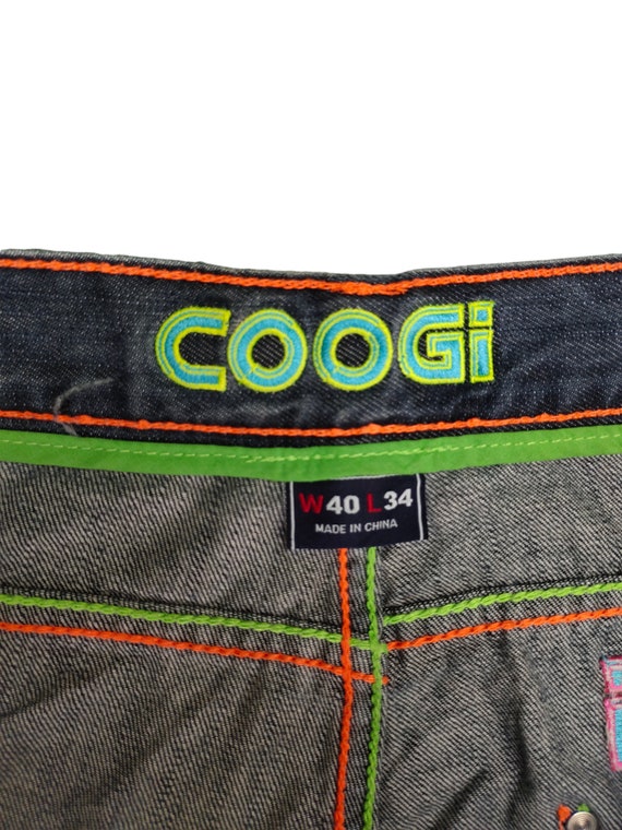 Baggy Jeans Coogi Denim Wide Loose Y2k Jnco Style… - image 10