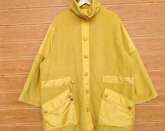 Vintage Max Mara Jacket / Weekend By MAX MARA Long Jacket / Made In Italy / Size XL
