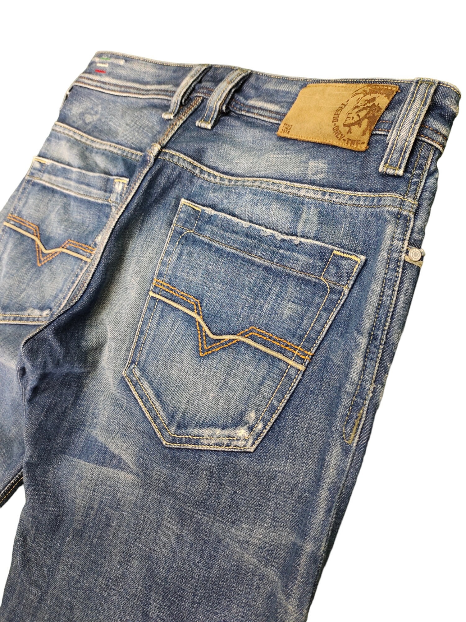 Diesel Koffha Flare Jeans - Y2K Boot Cut Denim (w29x28.5) - Etsy