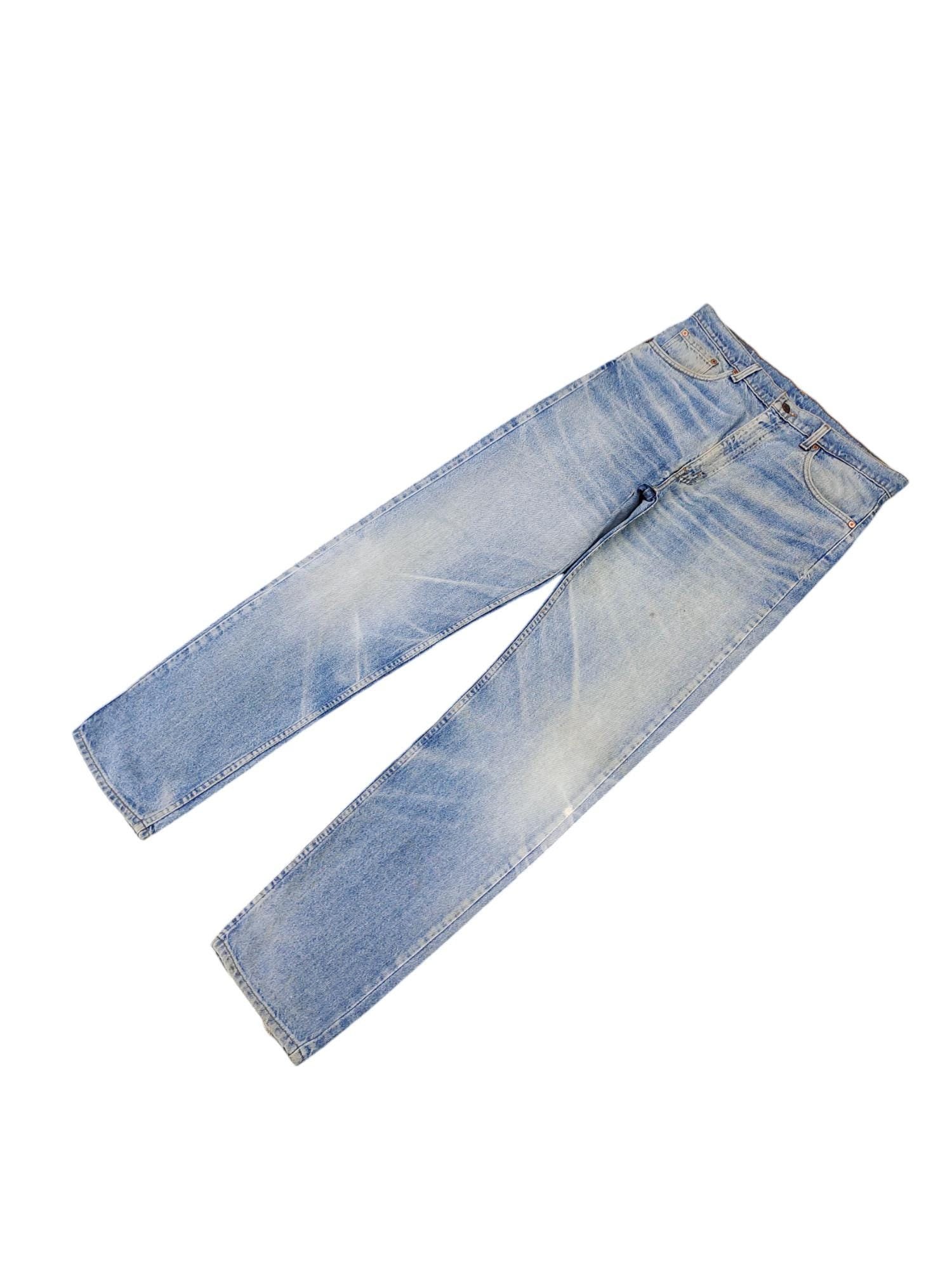 Vintage 90s Levi's 505 Jeans W36: Faded Clawmark Denim - Etsy