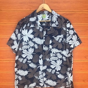 Vintage Hawaiian Studio Kiki Honolulu Hawaii Shirt / Aloha Wear Shirt / Rockabilly Shirt / Summer Shirt / Size L