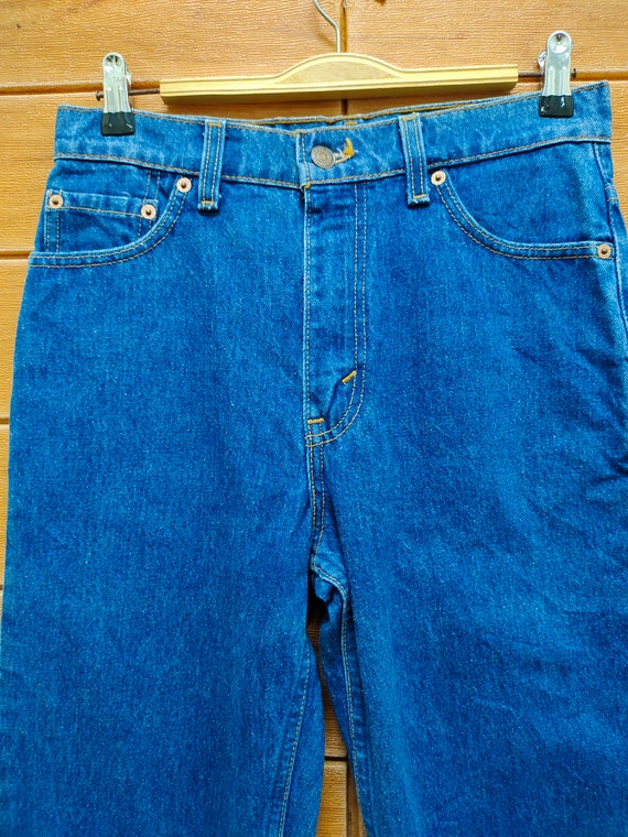 W29x31 Vintage 1995 Levi's 610 Made In Usa Denim Jean… - Gem