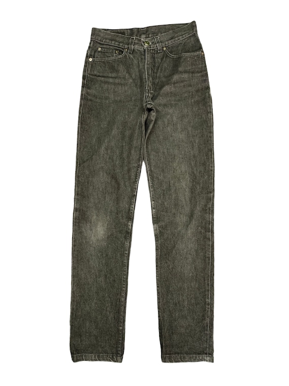 W28x32.5 1998 Gucci Black Selvedge Denim Jeans Tom Ford Era