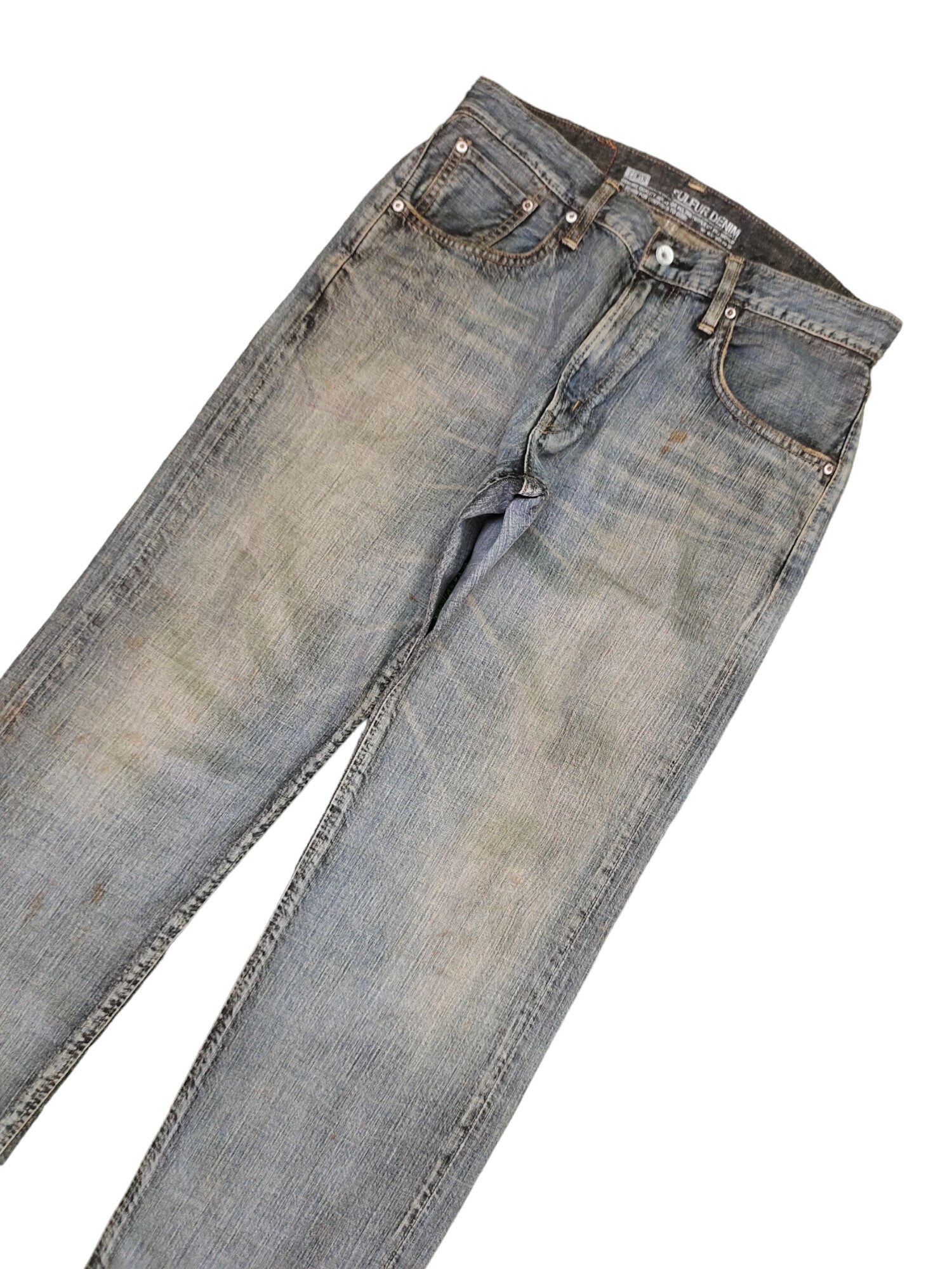 Vintage Y2K Edwin Loose Denim Jeans - Sulfur Wash, W31 L33 - Etsy