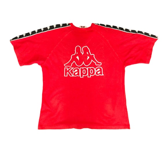 Kappa tape shirt hotsell