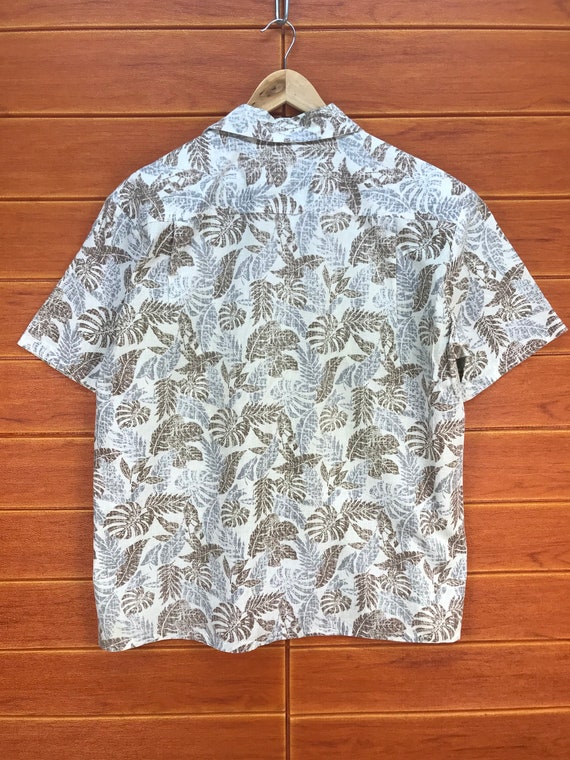 Vintage Maui Trading Company Leafs Hawaiian Shirt… - image 8