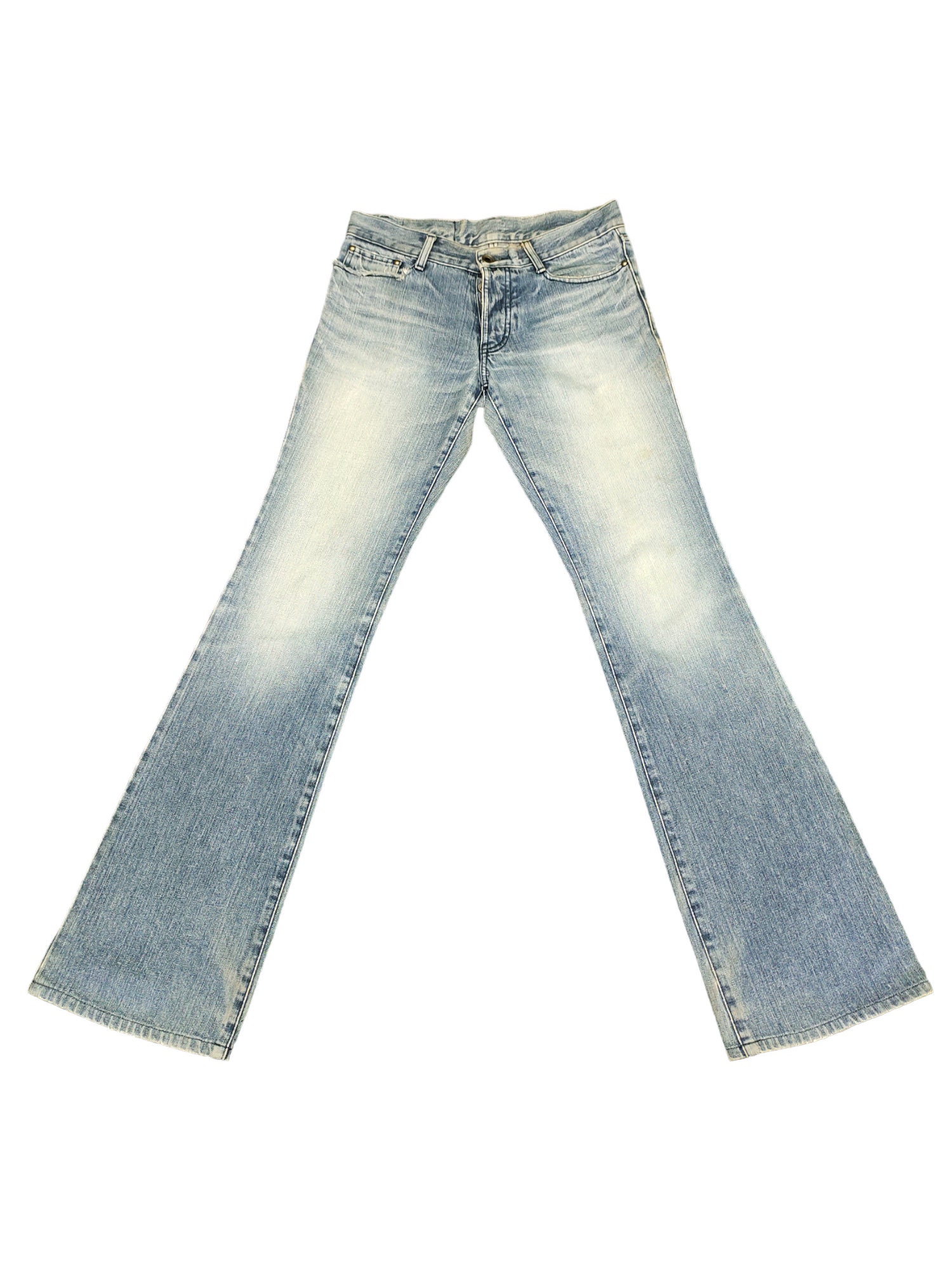 W31x35 Vintage Flare Jeans 5351 Pour Les Hommes Denim Jean Boot