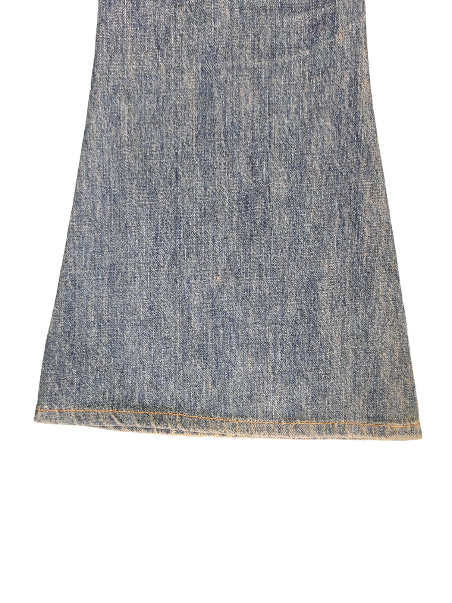 W28x28 Super Flare Jeans Big John Bell Bottom Denim Japan Vintage 