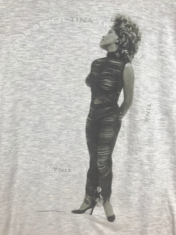 Vintage 90s Tina Turner Tour T-shirt - 1999 Giant License