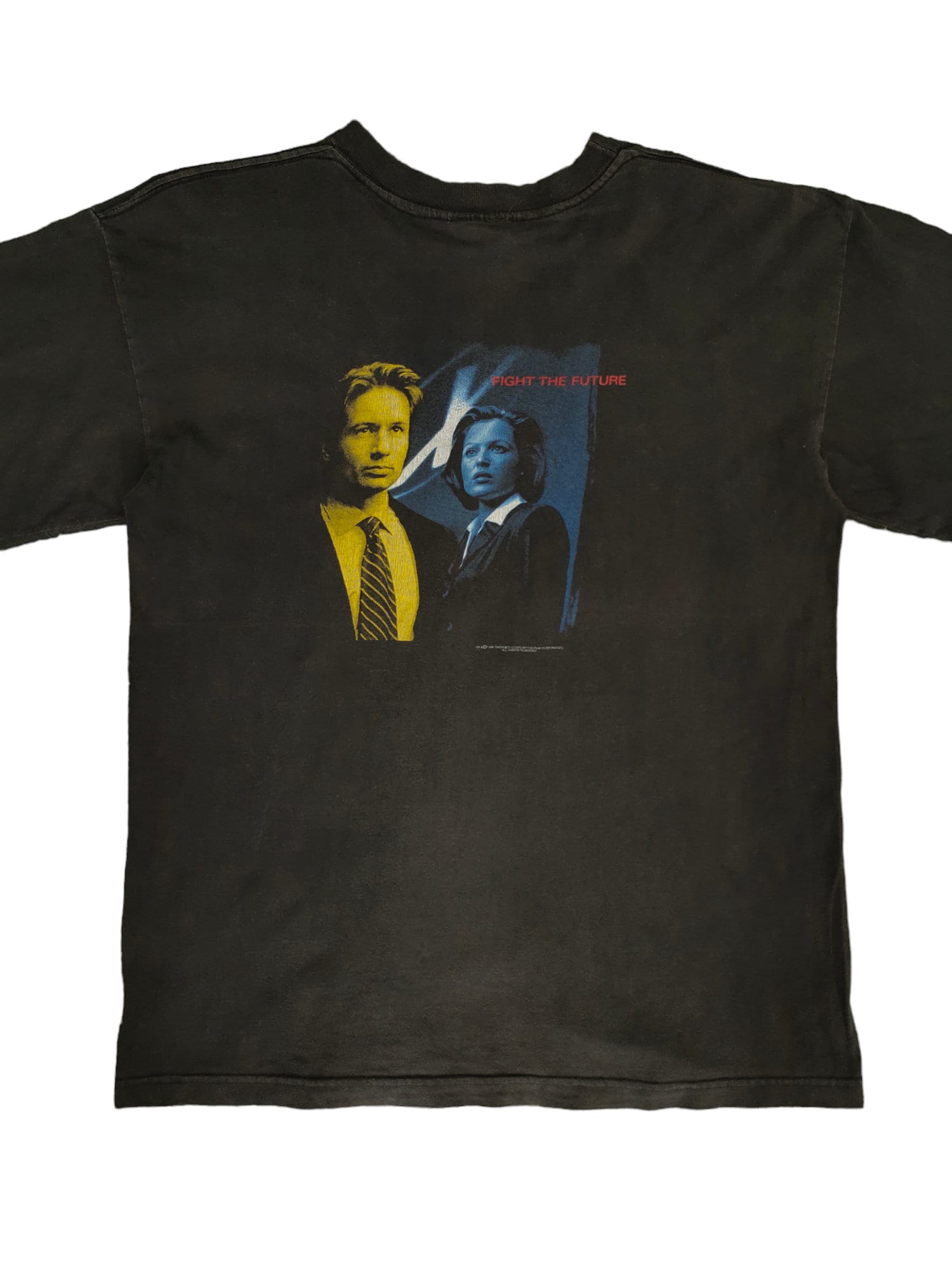 Vintage 90s X-files Fight the Future T-shirt - Stanley Desantis