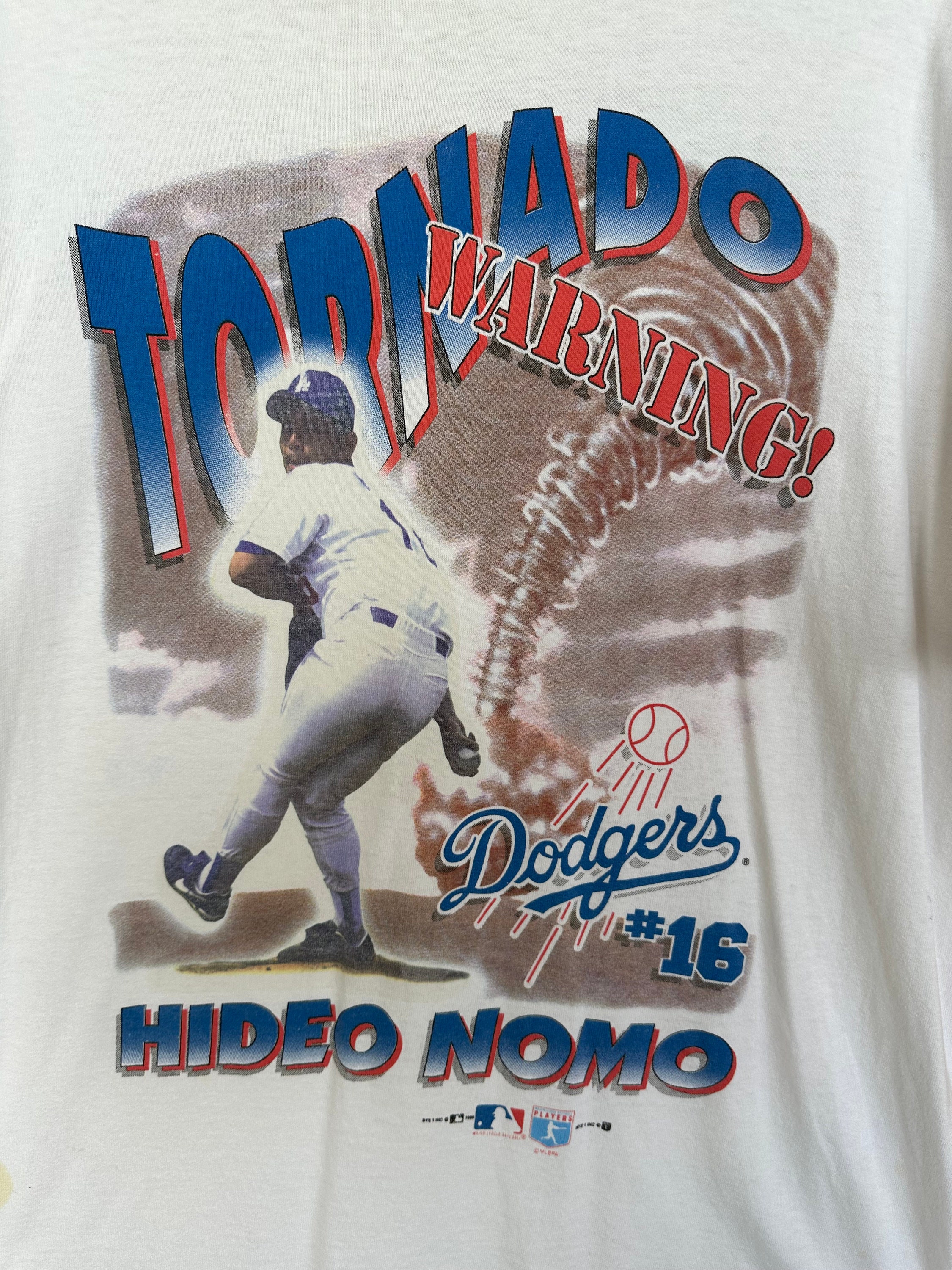 Vintage 90s LA Dodgers Hideo Nomo T-shirt - MLB Size L - Etsy