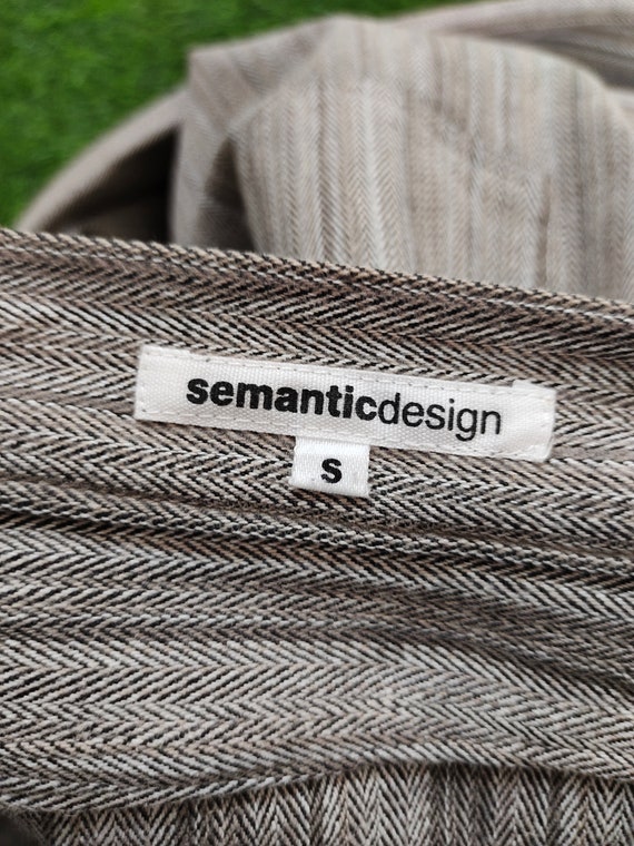 W27x30 Flare Pants Semantic Design Hbt Boot Cut Y… - image 8