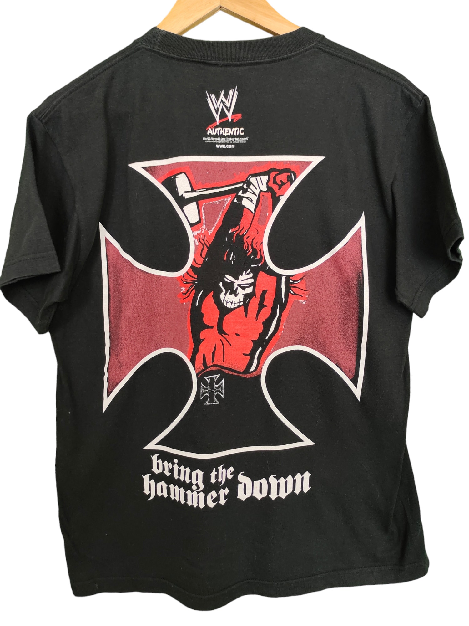 Vintage Triple H WWE T-shirt: Bring the Hammer Down, Size M - Etsy