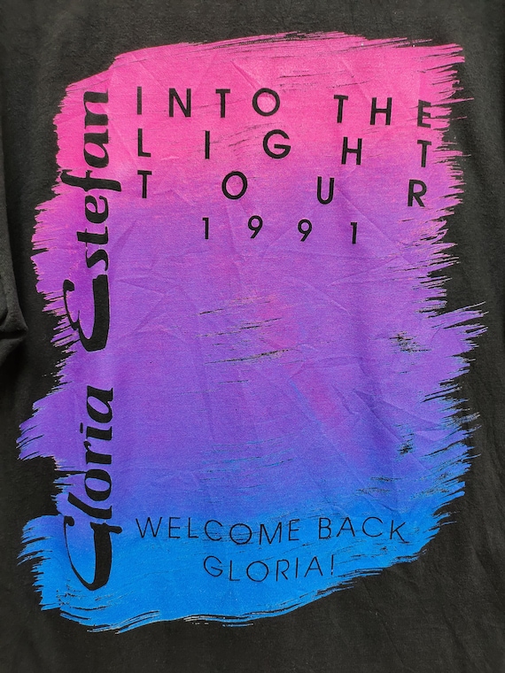 ヴィンテージ 90年代 グロリア・エステファン Tシャツ - イントゥ・ザ