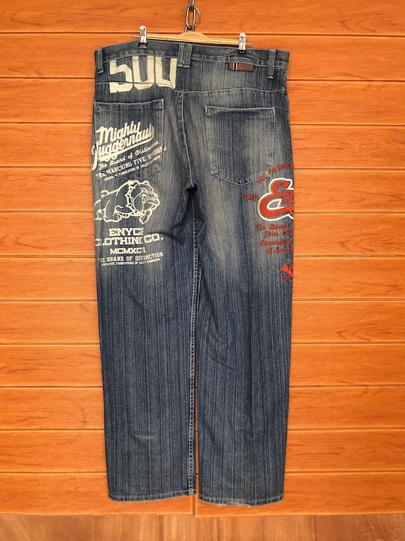 Vintage 90s ENYCE Embroidered Baggy 