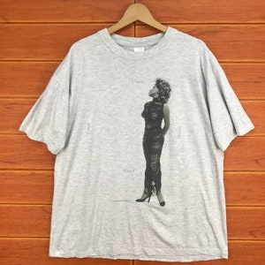 Camiseta vintage de la gira de TINA TURNER de los 90 / Camiseta &quot;Tina Turner bajo licencia para gigante&quot; de 1999 / Talla XL