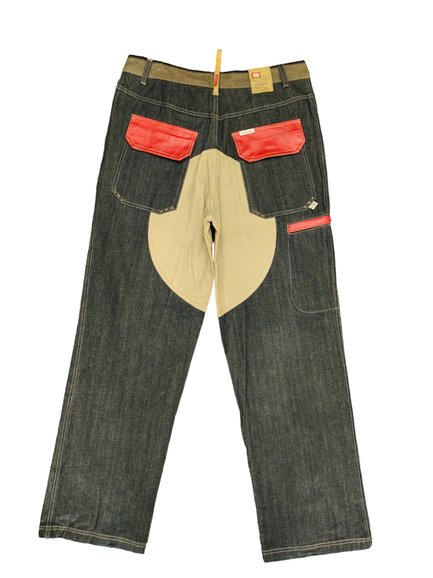 W34x31 Vintage Baggy Jeans Ecko Unltd Denim Foundry Wide W34x31 Vintage Baggy Jeans Ecko Unltd Denim Foundry Wide