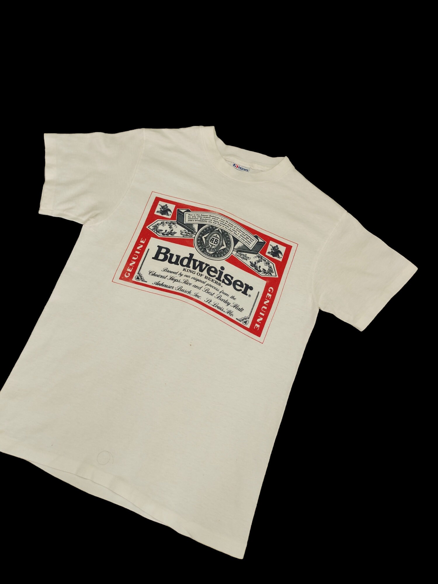 90s Hanes ヘインズ クリスマス バドワイザー ビンテージスウェット 