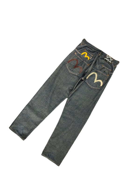 パンツ evisu jeans W30x31 Evisu Multi Pocket Seagull Selvedge Denim Jeans Y2k