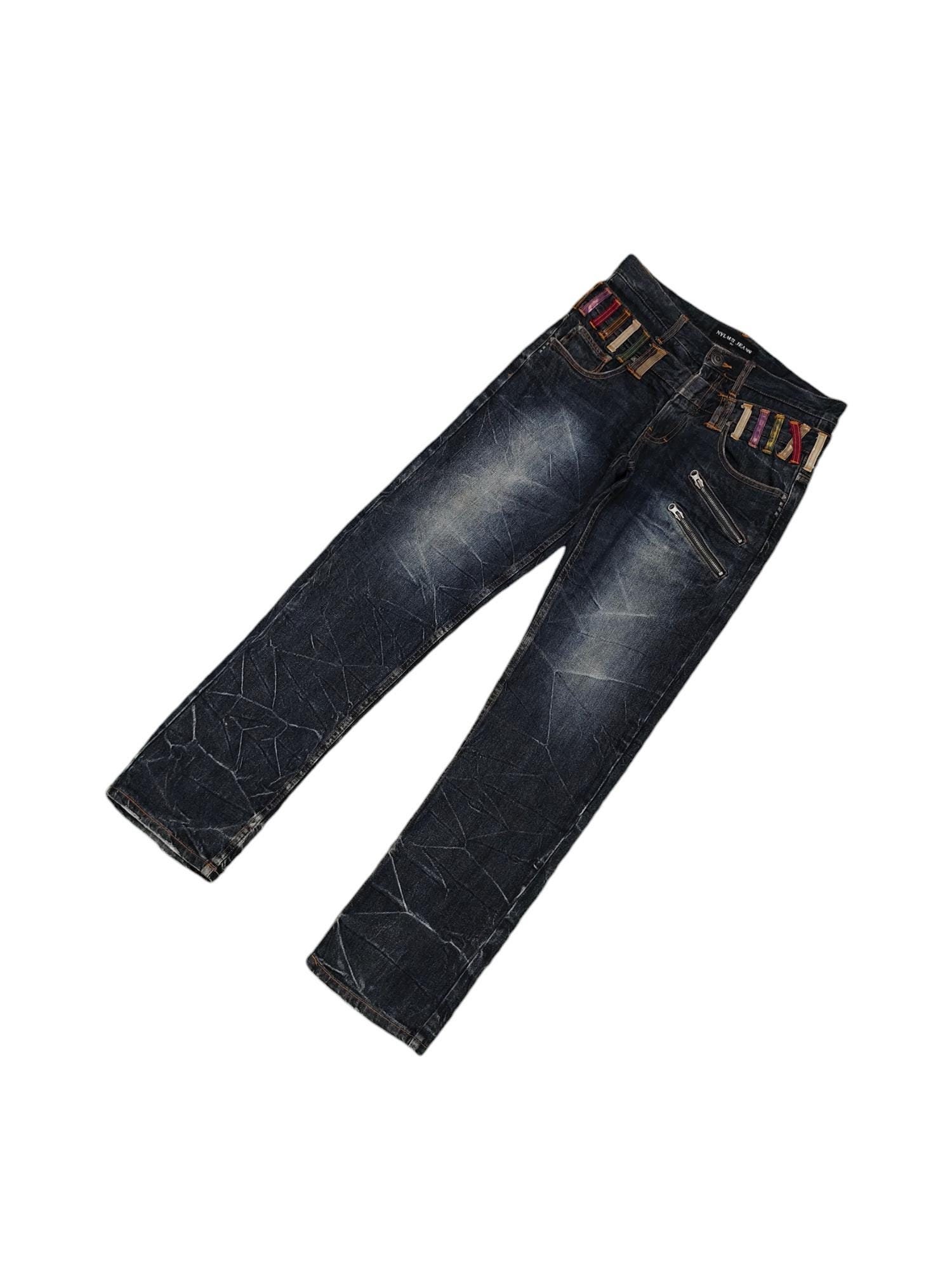 HYSTERIC GLAMOUR Pin 最新入荷 Studed Denim パンツ Jeans