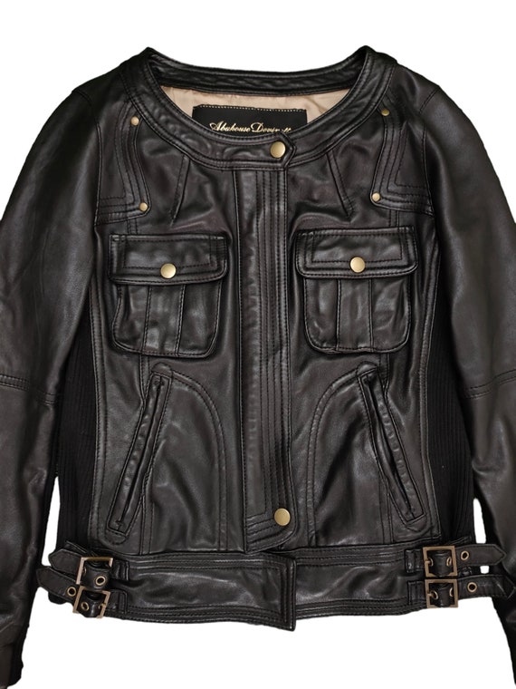 Abahouse Devinette Luxe Leather Jacket Y2k Vintage Hysteric Abahouse Devinette Luxe Leather Jacket Y2k Vintage Hysteric