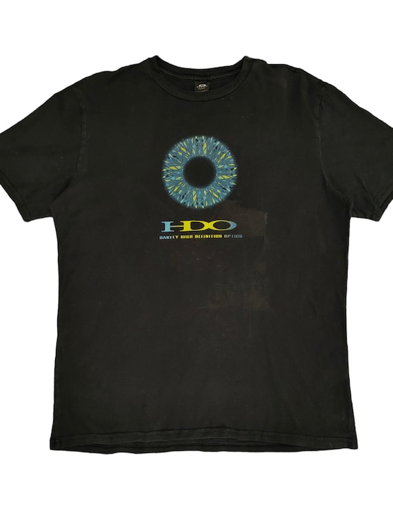 Vintage 00s Oakley HDO High Definition Optics T-shirt / Size XL 