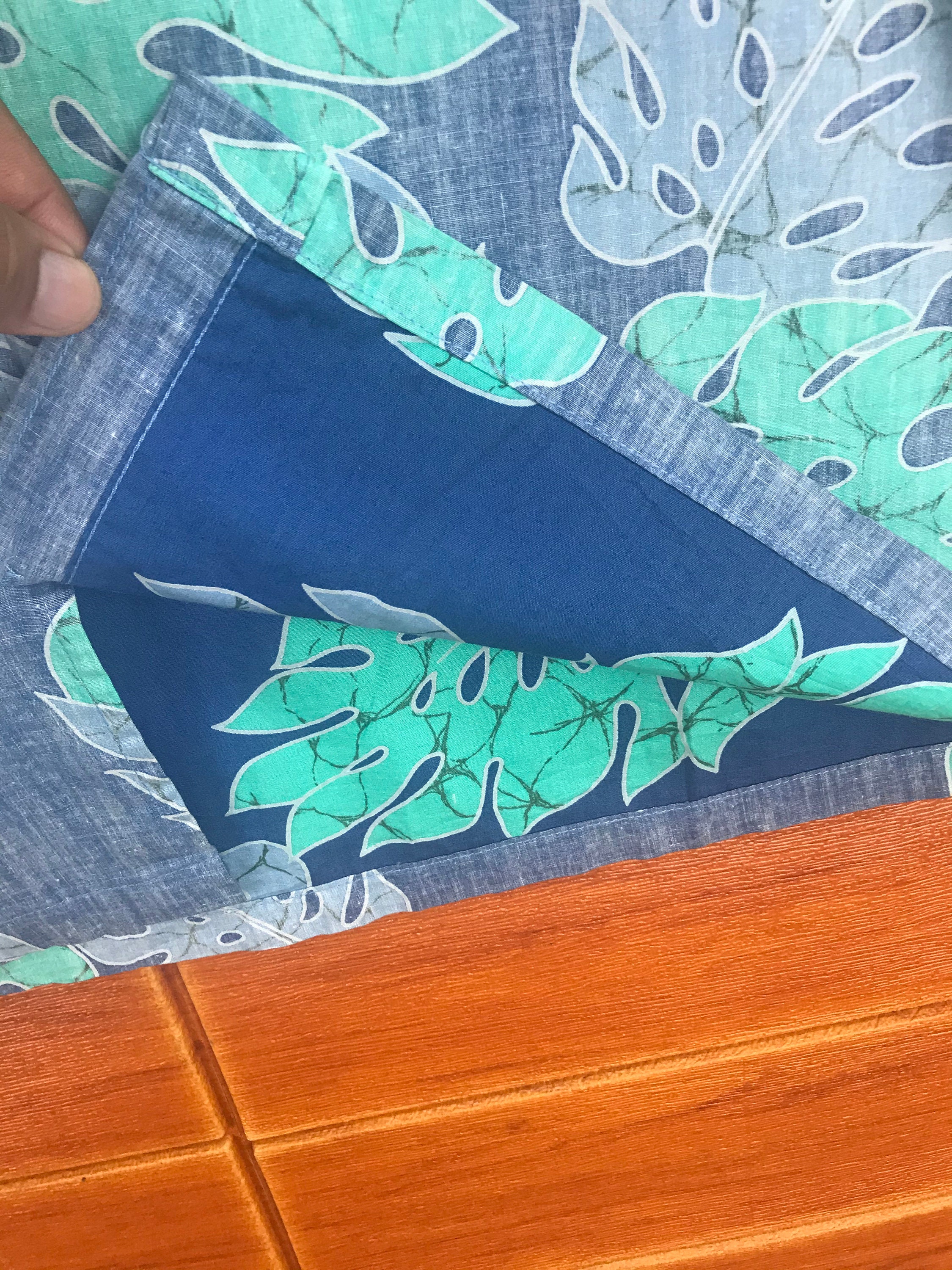 Vintage 80s Cooke Street Hawaiian Shirt: Reverse Print Aloha Wear