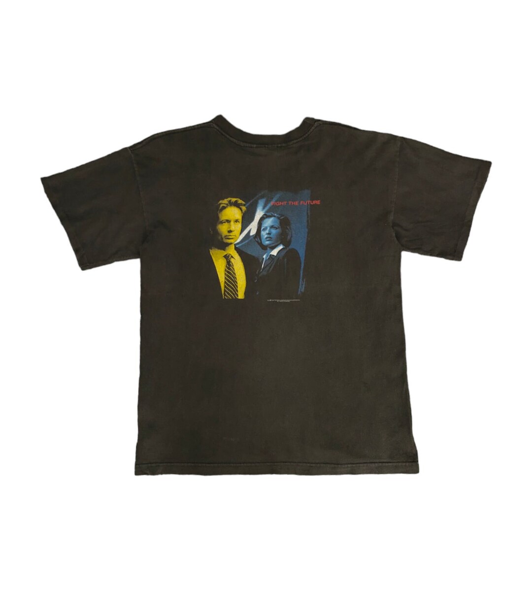 Vintage 90s X-files Fight the Future T-shirt - Stanley Desantis