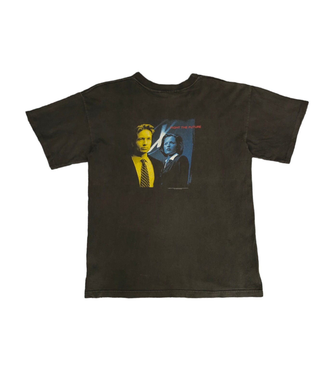 STANLEY DESANTIS Tシャツ Lサイズ X files Vintage Stanley DeSantis X Files TV Show Promo Single Stitch