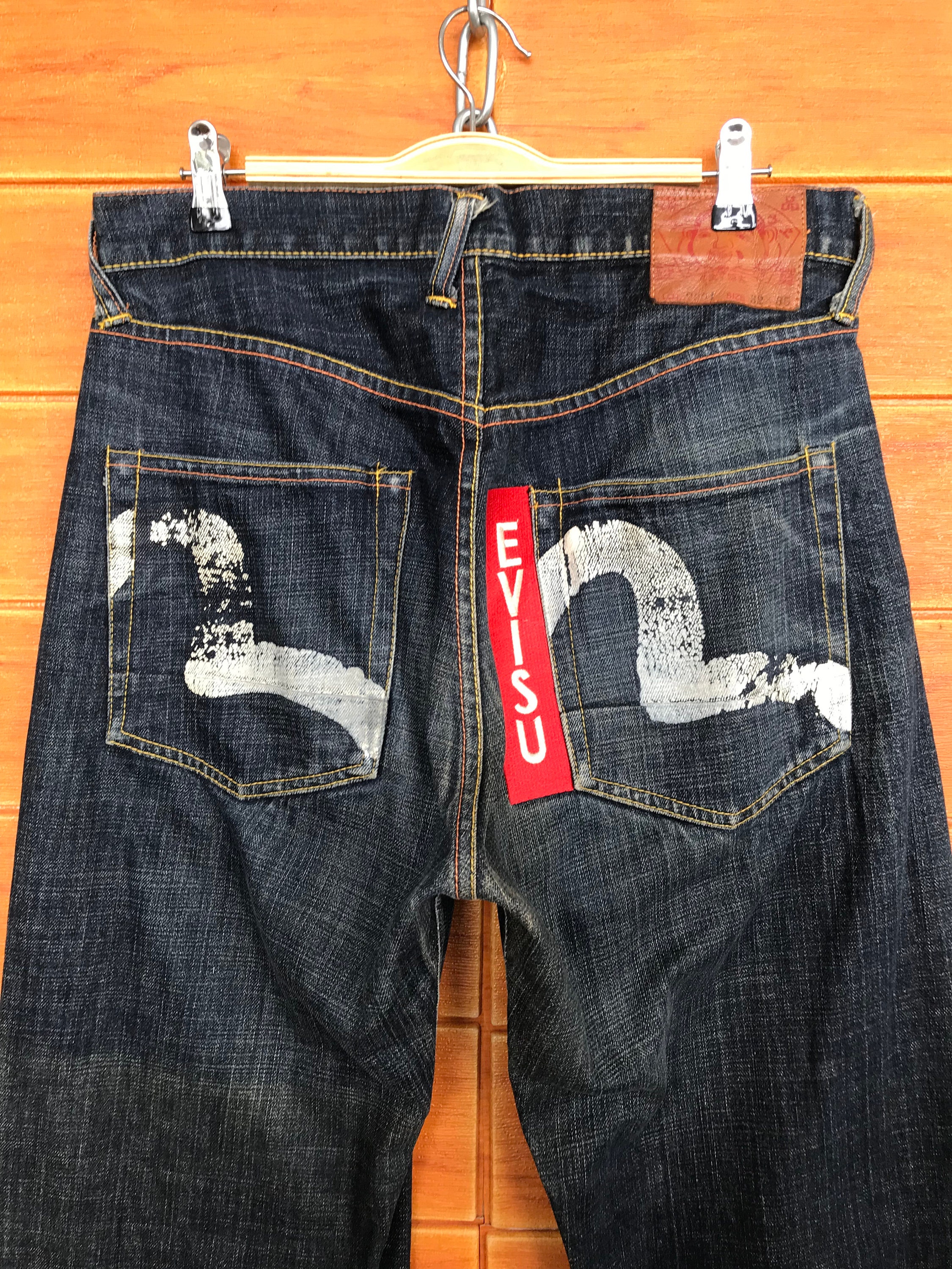 Vintage Og Evisu Embroidered Back Pocket Denim Jeans / Yamane - Etsy