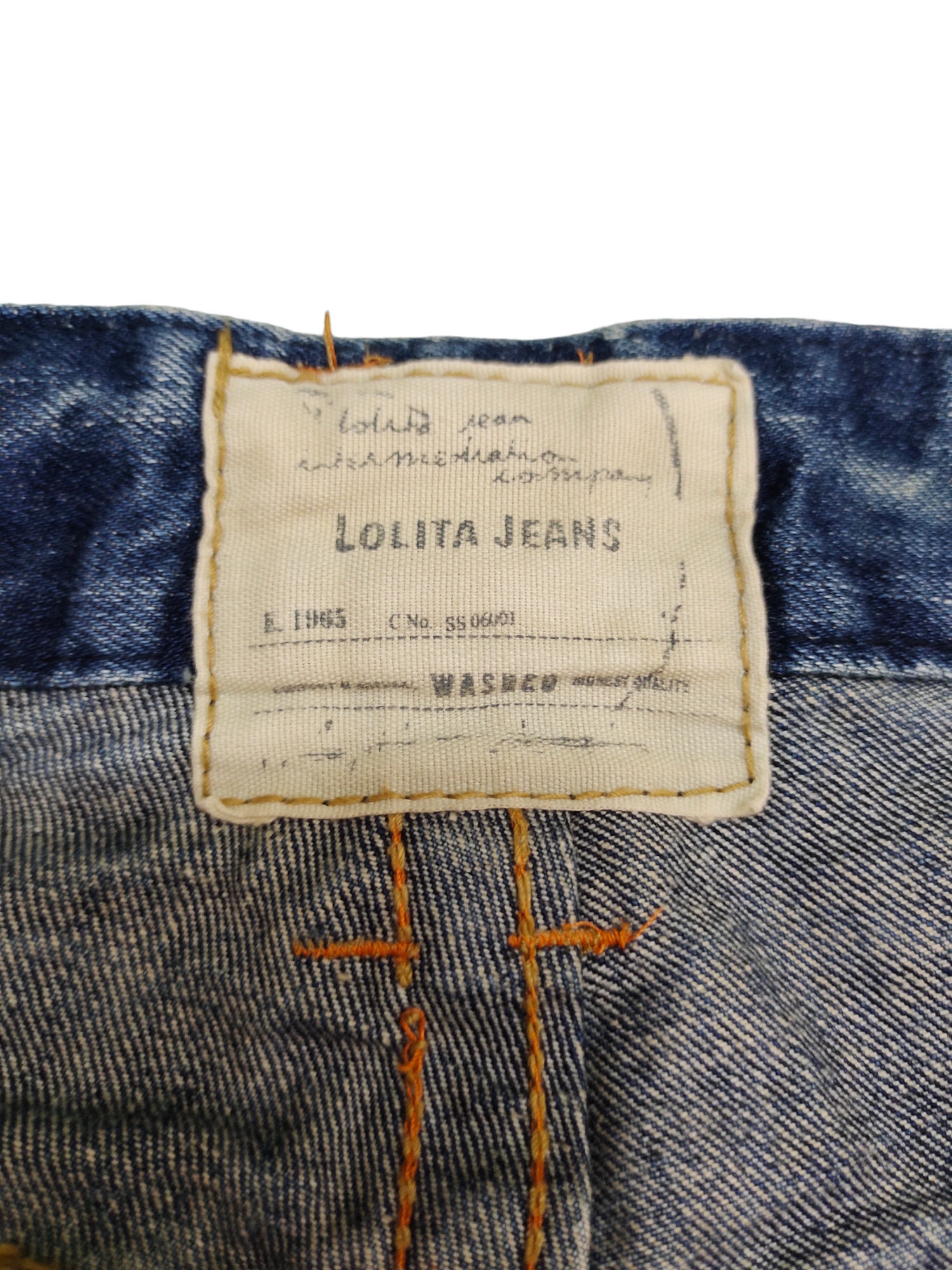 【LOLITA】AUTHENTIC DENIM SIZE29 Lolita Jeans Denim Yoshitomo Nara Collaboration Size L | eBay