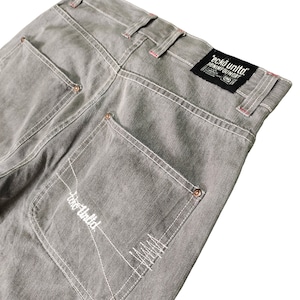 W32x28.5 Baggy Jeans Ecko Unltd. Loose 5 Pocket Wide Leg Jeans Y2k Vintage Jnco Hip Hop Rapper Streetwear Dogtown Ecko Unltd Waist 32
