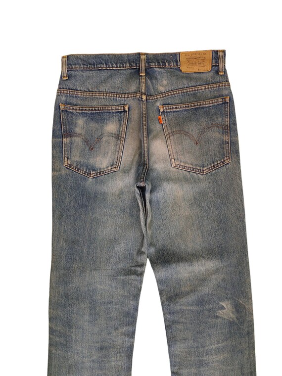 Vintage Levis 606 Faded Denim Jeans Undercover St… - image 7