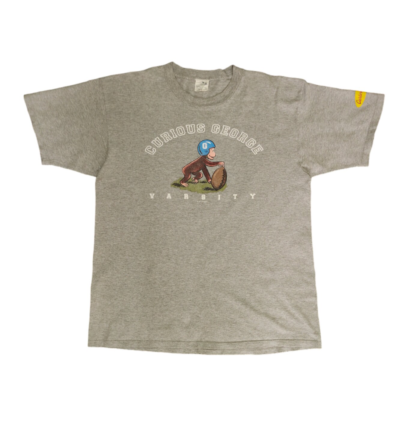 Vintage 90's Curios George Varsity 1997 T-shirt Size XL - Etsy