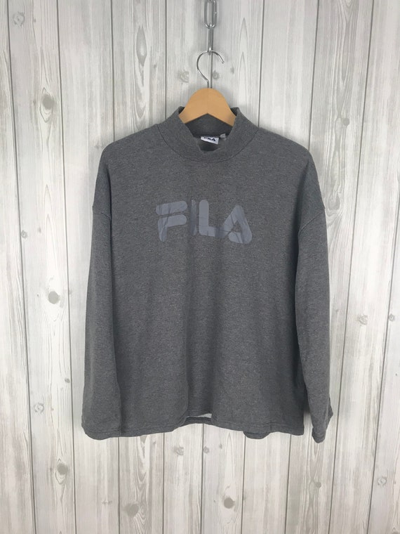 Fila, Rare Vintage FILA Stretch Long Sleeve Shirt Women Size XL