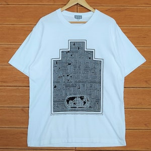 Cav Empt World Map Ziggurat T-Shirt / Undercover / Kapital / Comme Des Garcons / Yohji Yamamoto / Visvim / Größe L