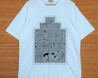 Cav Empt World Map Ziggurat T-shirt / Undercover / Kapital Cav Empt World Map Ziggurat T-shirt / Undercover / Kapital