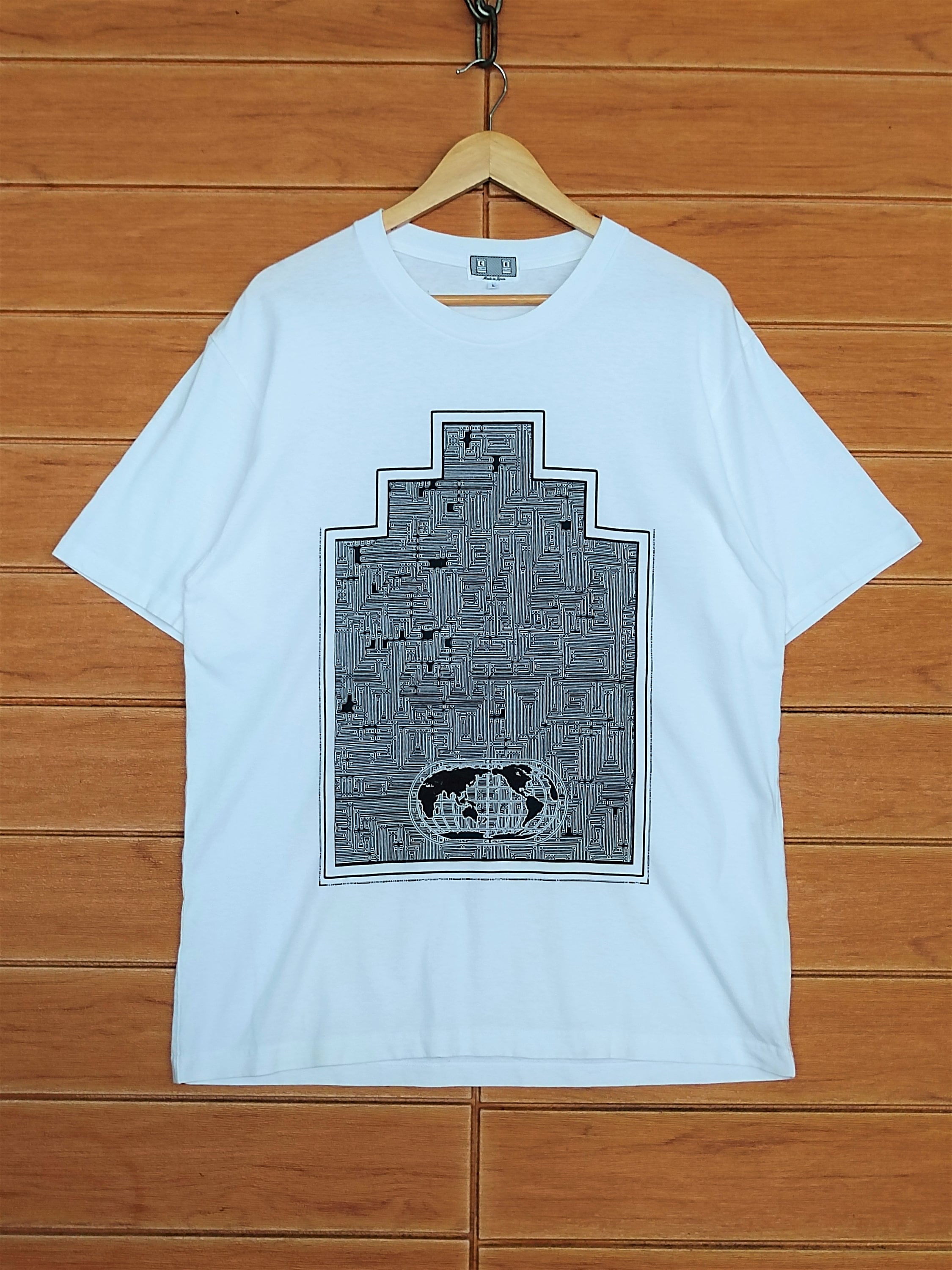 Cav Empt World Map Ziggurat T-shirt / Undercover / Kapital Cav Empt World Map Ziggurat T-shirt / Undercover / Kapital