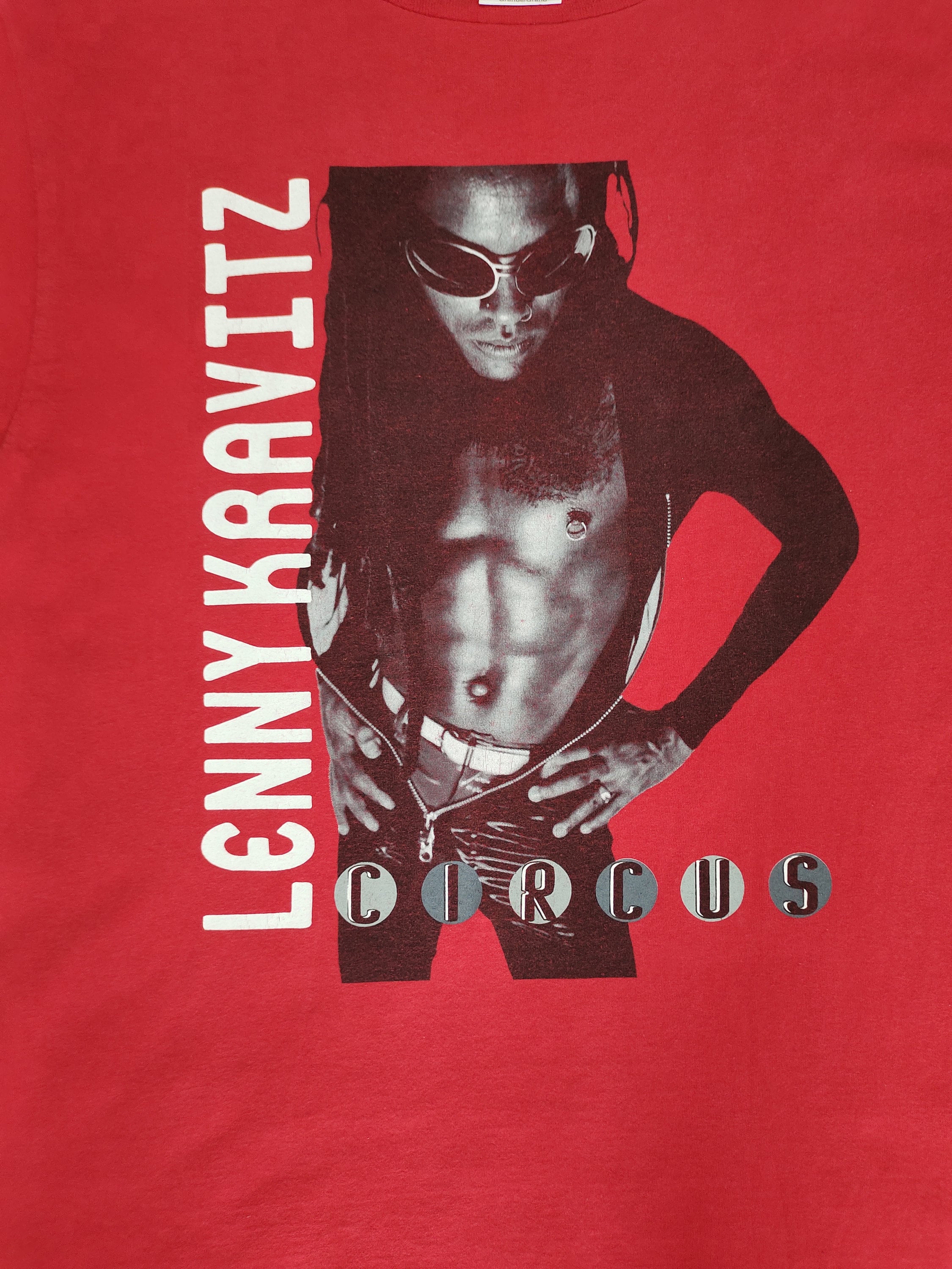 Lenny Kravitz ヴィンテージTシャツ Lサイズ Vintage 90s Lenny Kravitz Circus Tour T-shirt Size L - Etsy Israel