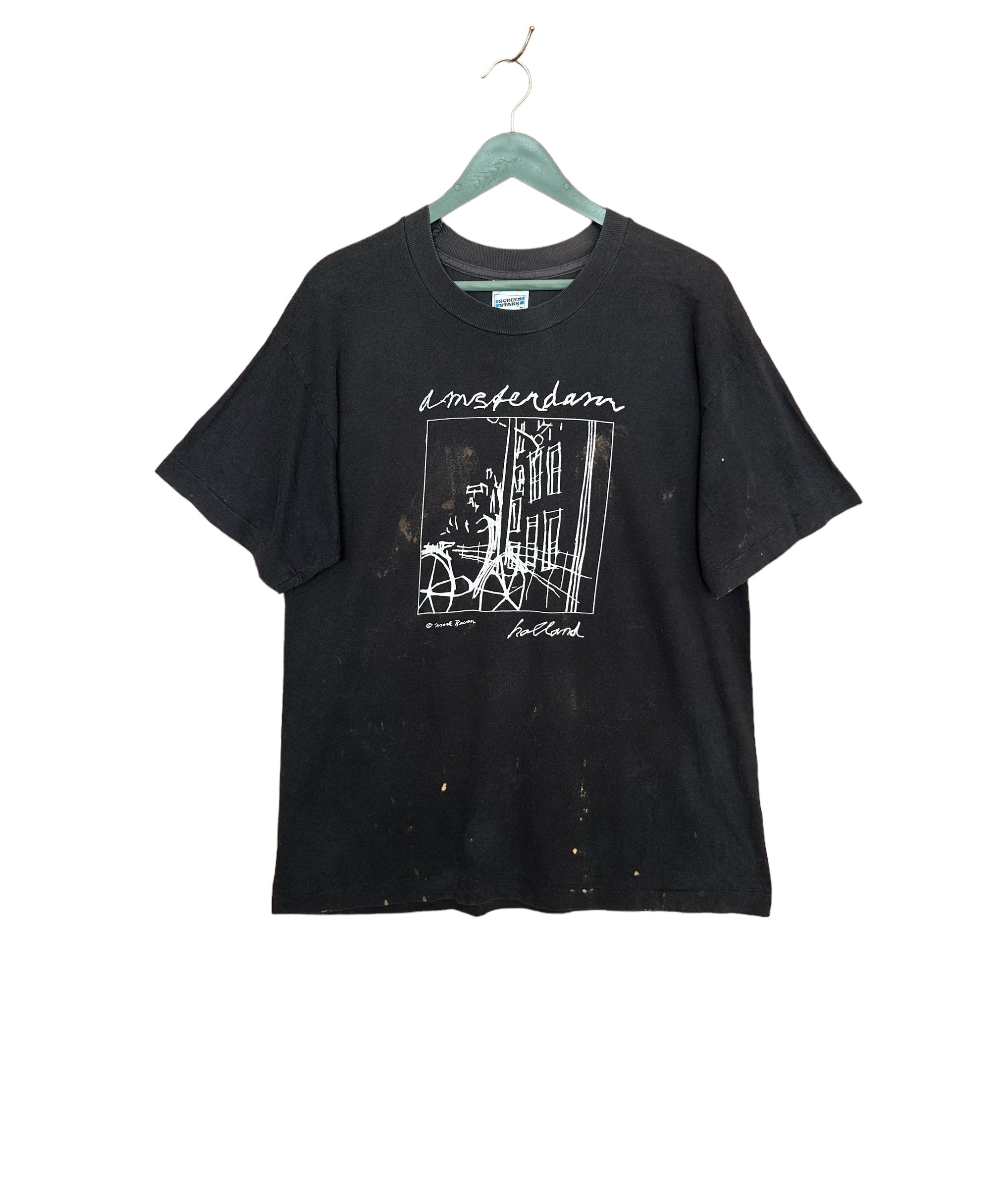 Vintage 90s Amsterdam Tshirt - Etsy Finland