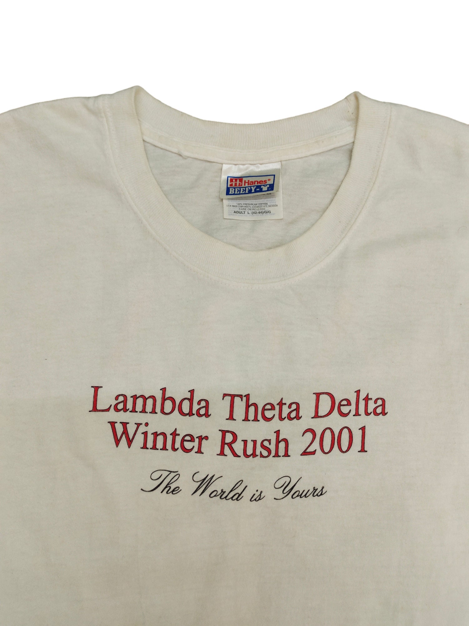 Vintage Scarface Lambada Theta Delta T-shirt - Size L - Etsy