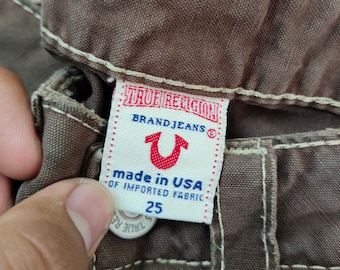 True Religion フレアジーンズ：ヴィンテージ Y2K デニム ブーツカット