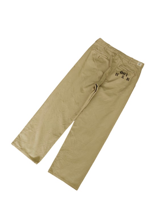 Baggy Pants H.R.M 001 H & R Wide Leg Pants Militar