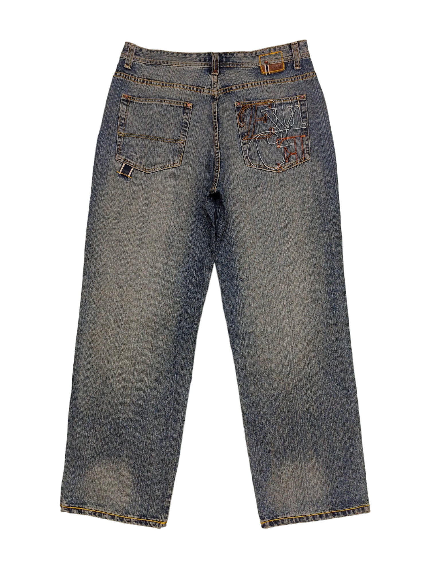ENCENS エンソン DENIM PANTS 3 EB Denim Enzo Double Knee Carpenter Jeans in Manhattan | eBay