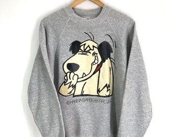 Vintage Wacky Race Hanna-Barbera Sweatshirt Pullover Large Size