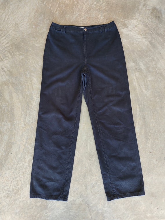 Vintage Mademoiselle NON NON Black Women Pants / Waist 29 - Etsy 