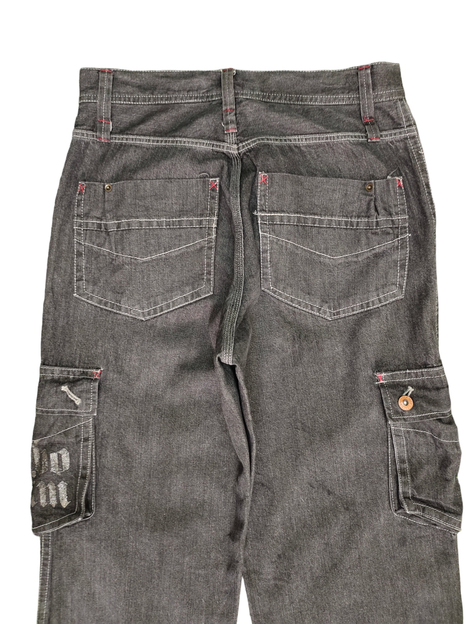 Vintage Hobo Jeans Cargo Denim Pants: Baggy Wide Leg (w34x33) - Etsy