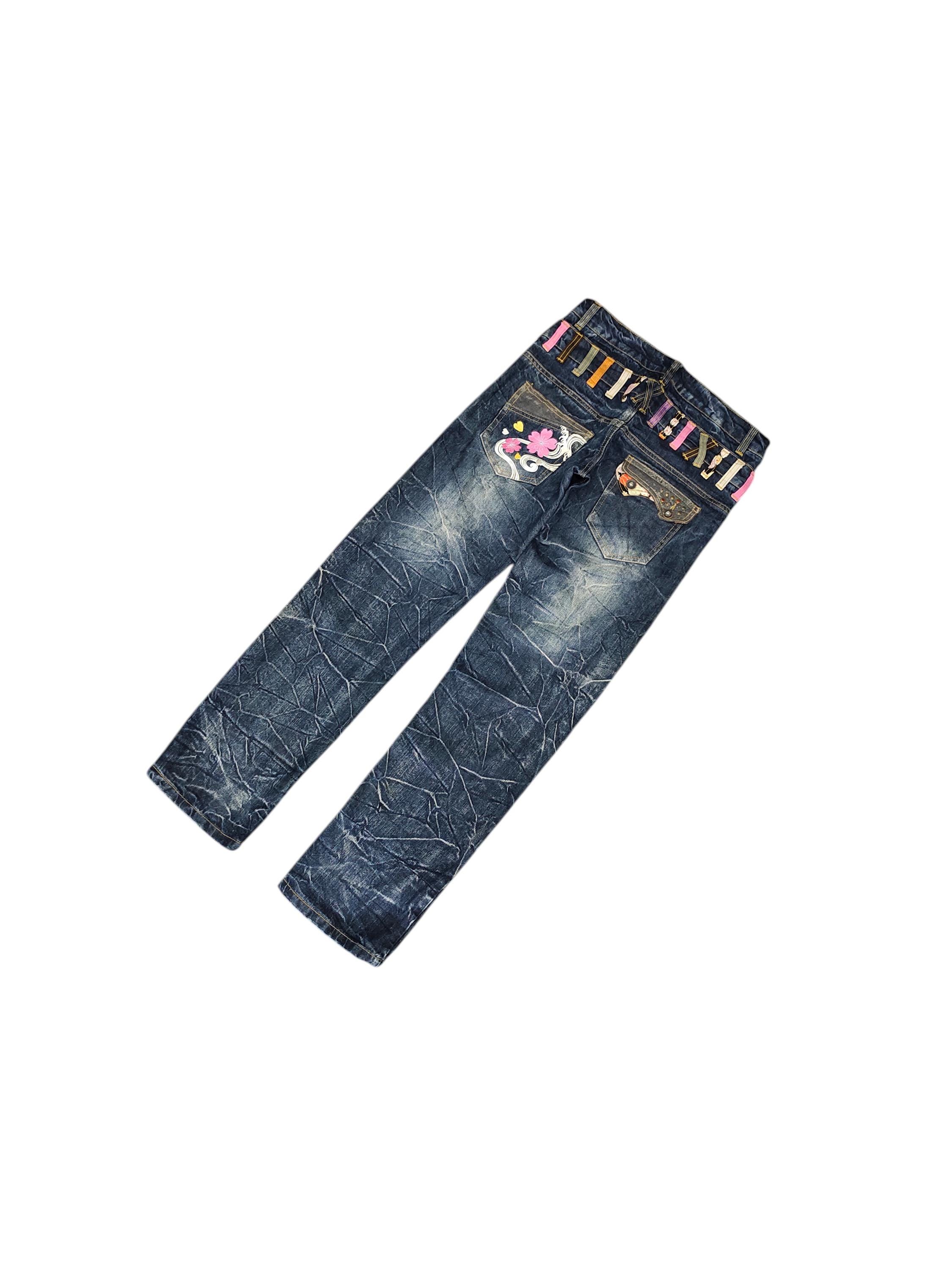 Ppfm Double Waisted Jeans - Etsy