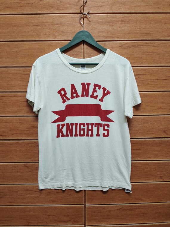 Warehouse, Vintage Warehouse 'Raney Knights' T-Shirt - Made in Japan - Size S