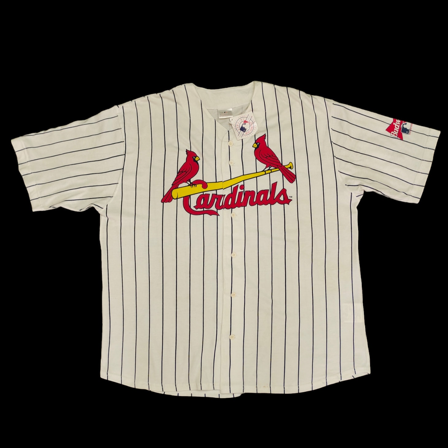 Budweiser baseball jersey sale